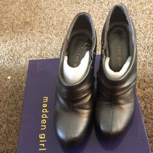 Madden Girl Pewter High Heels